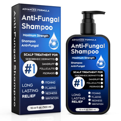 Oely Anti-Dandruff Shampoo for Folliculitis & Scalp Psoriasis | 10.1 fl oz