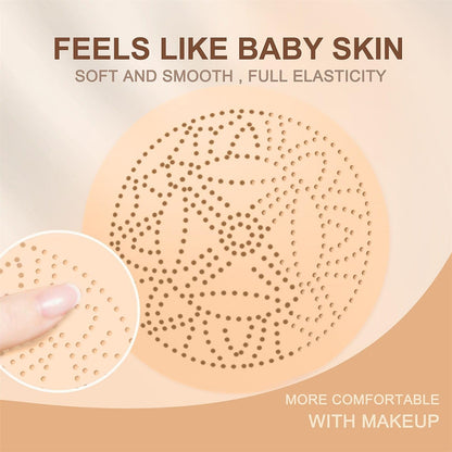 OETUIOW Mushroom Head Air Cushion CC Cream Medium – Long-Lasting BB Cream for Mature Skin