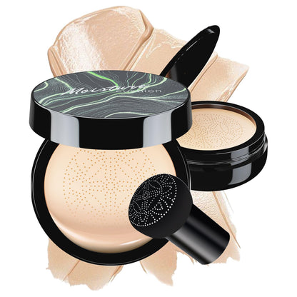 OETUIOW Mushroom Head Air Cushion CC Cream – Long-Lasting BB Cream for Mature Skin, Ivory