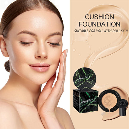 OETUIOW Mushroom Head Air Cushion CC Cream – All-Skin Types, Buff Beige | Long-Lasting, Full Coverage BB Cream Foundation