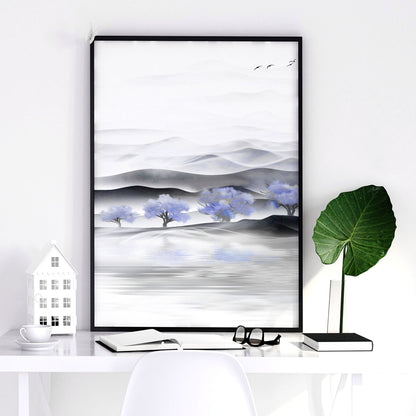 Office wall decorations | set of 3 framed wall art prints
