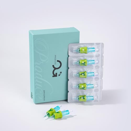 OG PRODUCE Tattoo Cartridge Needles 20Pcs Round Liner Bugpin 1211RLL – Disposable Cartridges