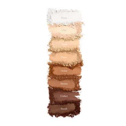 Ogee Sculpted Skin Setting Powder Sienna – Full Set (Case & Refill) – 70% Organic