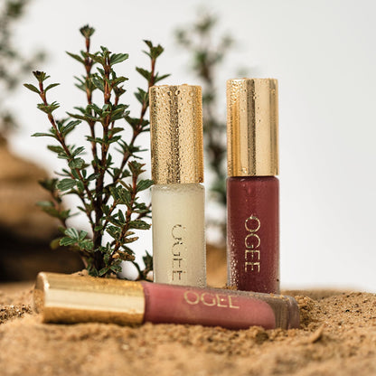 Ogee Beyond Clean Lip Gloss Anemone — Certified Organic, Plumping Hydration & High‑Shine Color