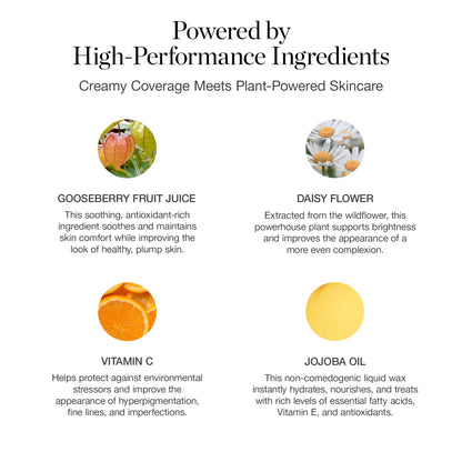 Ogee Complexion Perfecting Liquid Foundation – Juniper 3.25W (Medium Light Tan) with Vitamin C & Jojoba Oil