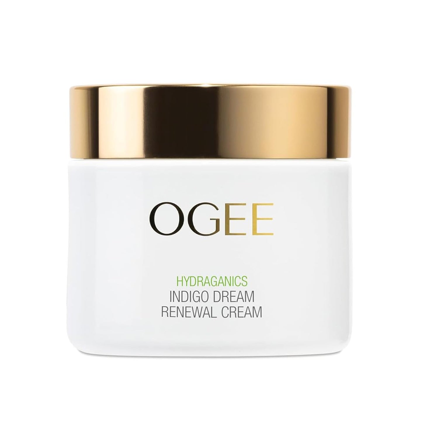 Ogee Indigo Dream Renewal Cream – Hydrating Hyaluronic Acid & Ceramides, Organic, Cruelty-Free, Made in USA