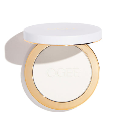 Ogee Sculpted Skin-Perfecting Setting Powder – Stone | FULL SET with Case & Refill | 70% Organic Ingredients