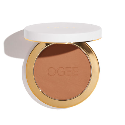 Ogee Sculpted Skin Setting Powder Sienna – Full Set (Case & Refill) – 70% Organic