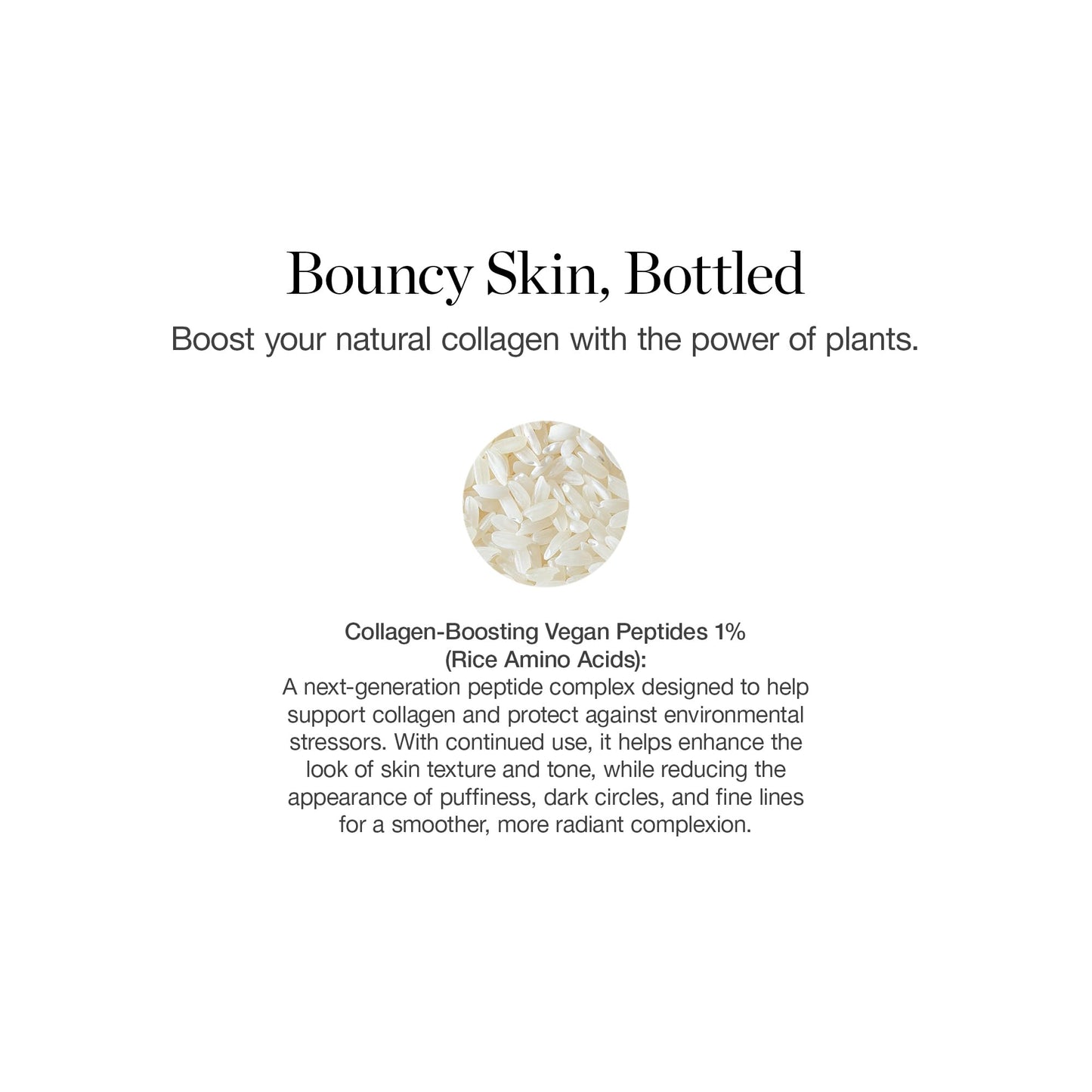 Ogee Vegan Collagen Boost Elixir — Peptide Serum for Firmer Skin