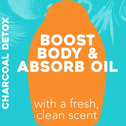 OGX Purifying Charcoal Detox Dry Shampoo Spray – Activated Charcoal & Kaolin Clay, 5 oz
