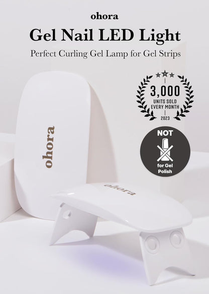 Ohora Care LED Lamp for Gel Nail Strips – 6W, 2 Timers