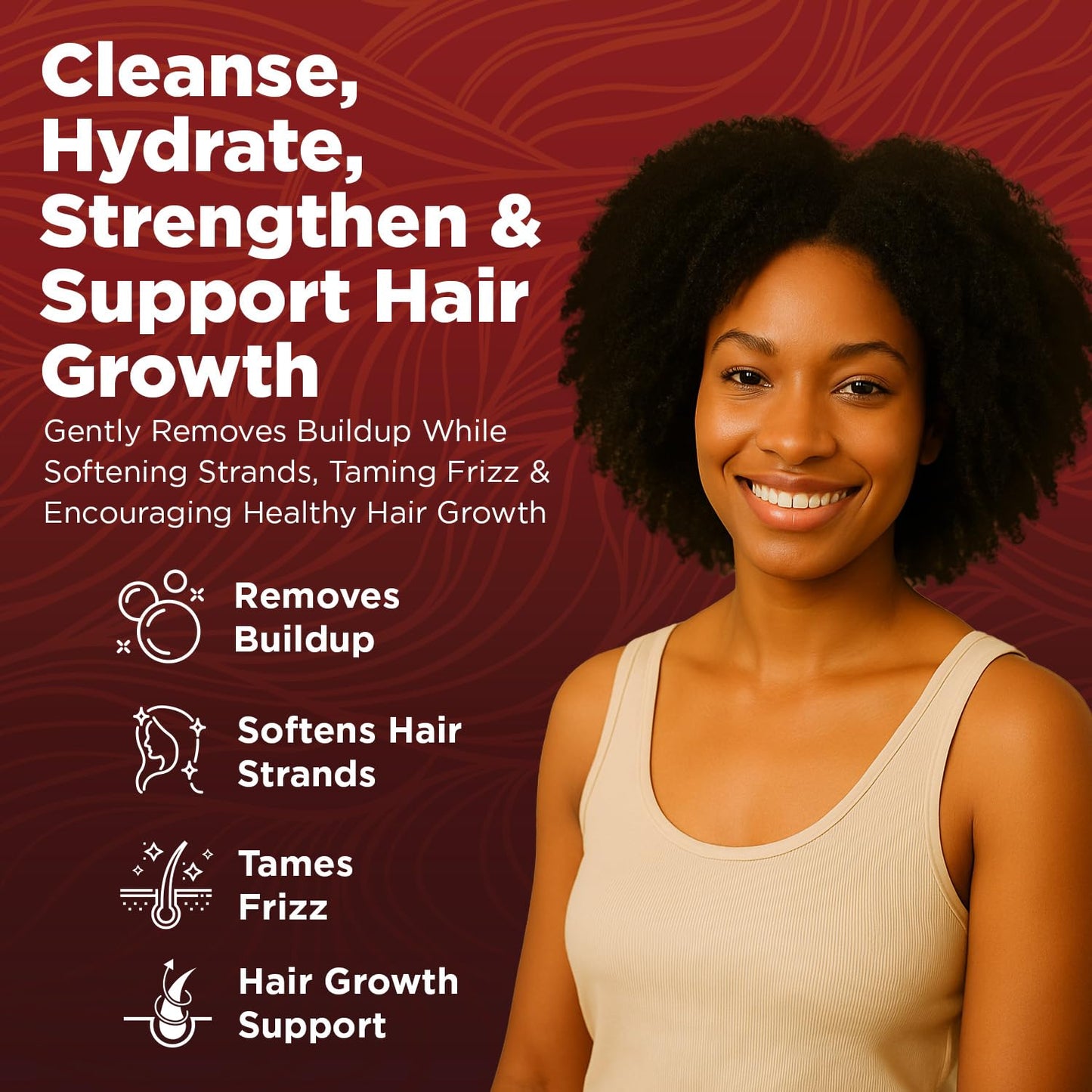 Okaga Batana Oil Conditioner – 8-in-1 Hair Growth Formula with Aloe Vera, Biotin, Jojoba, Argan – Citrus Scent – 2 Pack