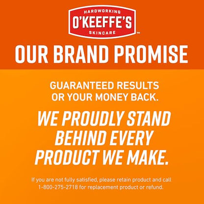 O'Keeffe's Lip Repair Unscented Lip Balm Stick – 6-Pack for Dry, Cracked Lips