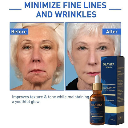 OLAVITA Facial Serum | Vitamin C & E Anti-Aging for Firmer Skin