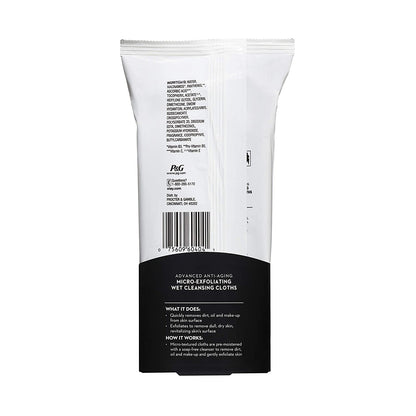 OLAY Regenerist Advanced Anti-Aging Micro-Exfoliating Cleansing Cloths – Pack of 2, 30 Cloths Each