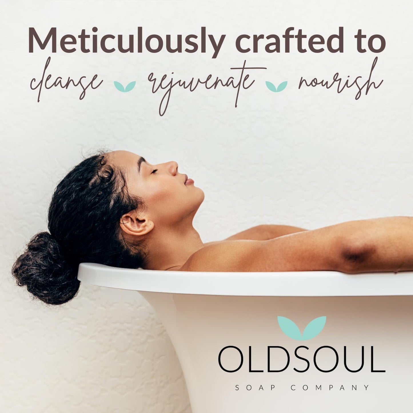 Old Soul Soap Company – Spa Day Soap Collection (4 x 5.8 oz) – Vegan, Deep Cleanse & Nourishing Bars