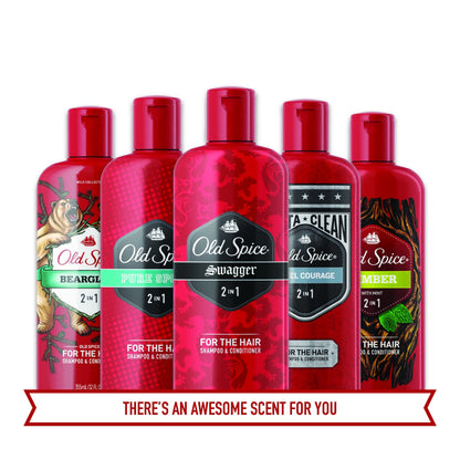 Old Spice Bearglove 2-in-1 Shampoo & Conditioner | 12 fl oz