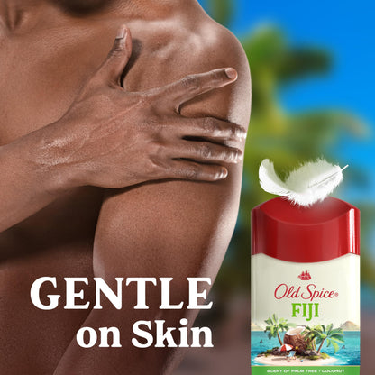 Old Spice Fiji Palm Tree Scent Invisible Solid Deodorant 3-Pack – 24/7 Sweat & Odor Protection