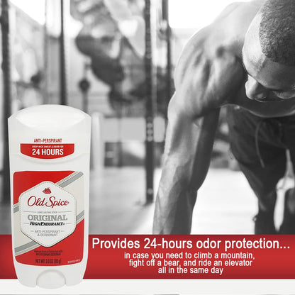 Old Spice High Endurance Original Anti-Perspirant & Deodorant – 3 oz (Pack of 3)