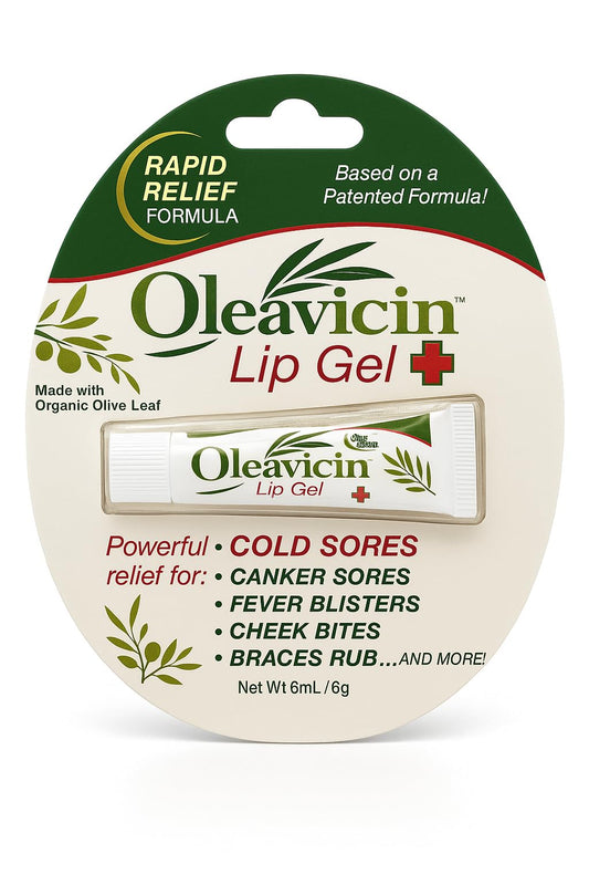 Oleavicin All Natural Fever Blister Gel 1.3 oz — Organic Cold Sore Relief