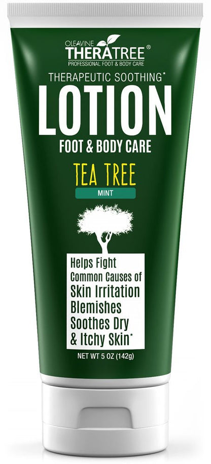 Oleavine Tea Tree Lotion with Neem Oil for Foot & Body