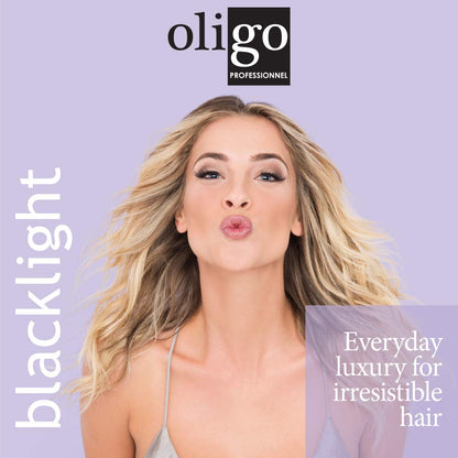 Oligo Professionnel Blacklight Nourishing Conditioner for Blondes – Sulfate-Free, Vegan, Argan Oil Hydration – 8.5 oz