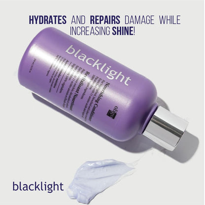 Oligo Professionnel Blacklight Nourishing Shampoo & Conditionner Duo for Blondes – Sulfate-Free, Vegan, Argan Oil Hydration