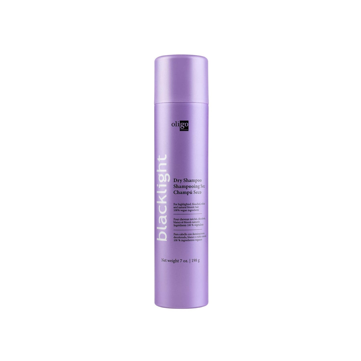 Oligo Professionnel Blacklight Dry Shampoo – Weightless Volume for All Hair Types | Vegan & Residue-Free | 7 oz