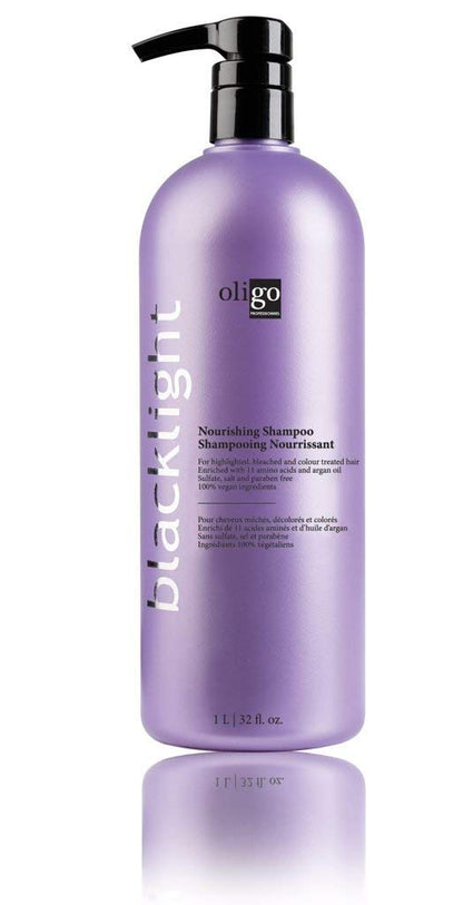 Oligo Professionnel Blacklight Nourishing Shampoo – Sulfate-Free, Color-Treated Hair with Argan Oil | 32 oz