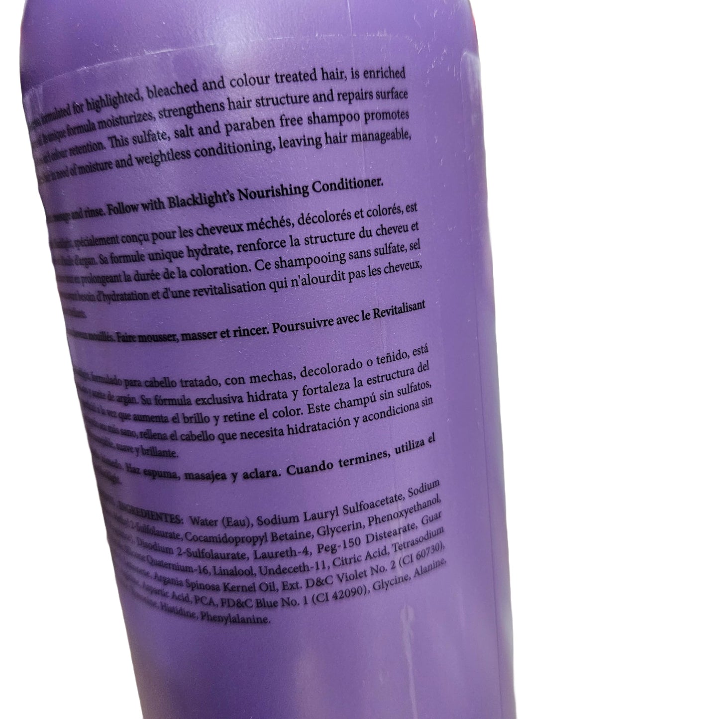 Oligo Professionnel Blacklight Nourishing Shampoo – Sulfate-Free, Color-Treated Hair with Argan Oil | 32 oz