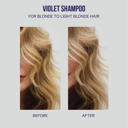 Oligo Professionnel Blacklight Violet Shampoo – Sulfate-Free Purple Shampoo for Blondes | Vegan Hydration with Argan Oil | 8.5 oz