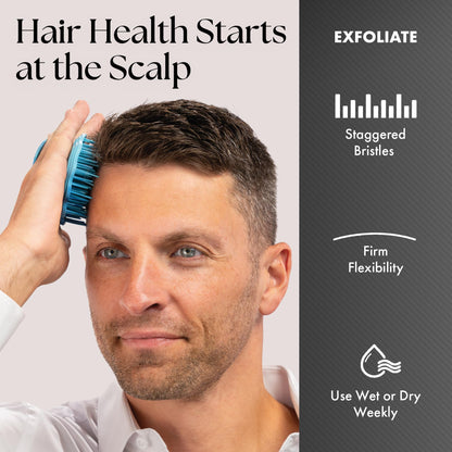 Olivia Garden Scalp Diva Brush – Exfoliate, Cleanse & Massage for All Hair Types