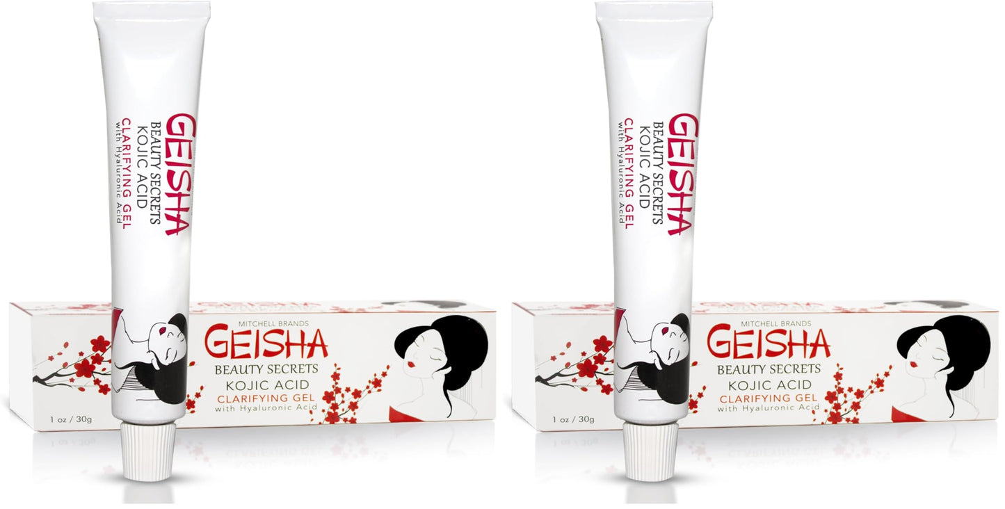 OMIC Geisha Kojic Acid Gel – 1 fl oz / 30g (Pack of 2) | Skin Brightening & Clarifying Gel