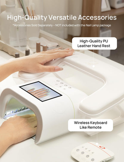 ONAIL AI Health Nail Lamp – Precision Scan, Skin-Safe UV, 109 LEDs, 2x Faster Curing
