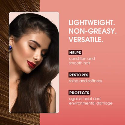One 'N Only Soin à l'huile d'argan pour cheveux – Huile légère et hydratante pour cheveux naturels, perruques et extensions – Brillance, protection contre la chaleur et contrôle des frisottis (237 ml)