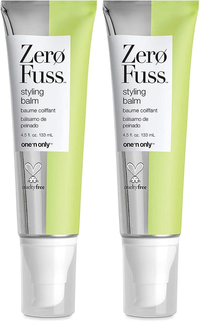 One 'N Only Zero Fuss Styling Balm – Lightweight All-Day Hold for Any Hair Type (Pack of 2)