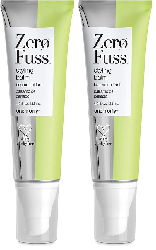 One 'N Only Zero Fuss Styling Balm – Lightweight All-Day Hold for Any Hair Type (Pack of 2)