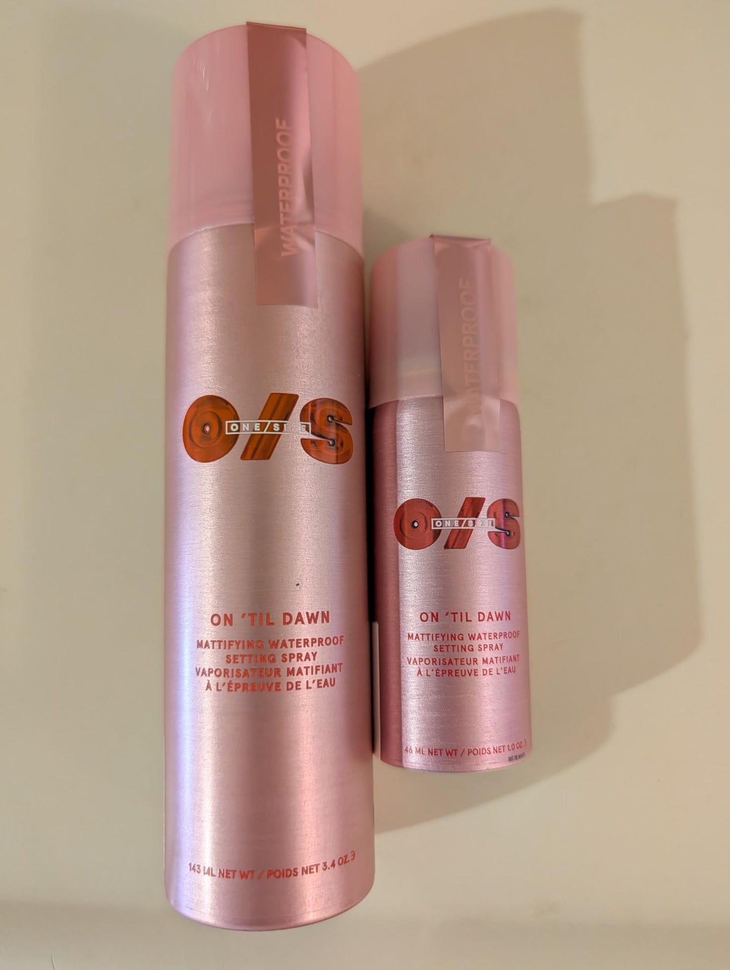One Size On ’Til Dawn Big & Bitty Matte Waterproof Setting Spray Duo – 3.4 oz + 1.0 oz