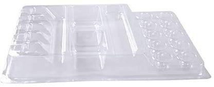 One Tattoo World Premium Disposable Ink Hold Tray Set – 25pcs (OTW-INKHT25)