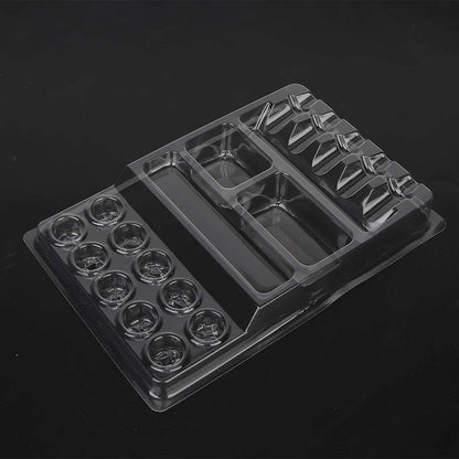 One Tattoo World Premium Disposable Ink Hold Tray Set – 25pcs (OTW-INKHT25)