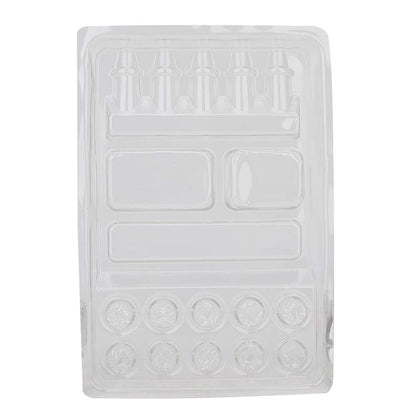 One Tattoo World Premium Disposable Ink Hold Tray Set – 25pcs (OTW-INKHT25)