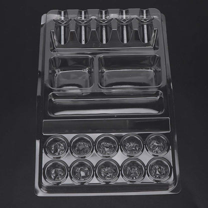 One Tattoo World Premium Disposable Ink Hold Tray Set – 25pcs (OTW-INKHT25)