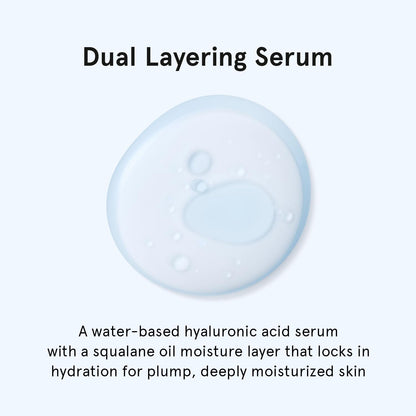 ONE THING Hyaluronic Squalane Serum (50ml) — Lightweight Dual-Layer Hydration (Korean Skincare)