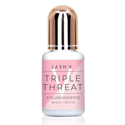 One V Salon Strong Triple Threat Lash Glue – 0.17 oz / 5 ml | 0.5s Dry, 7+ Weeks Retention