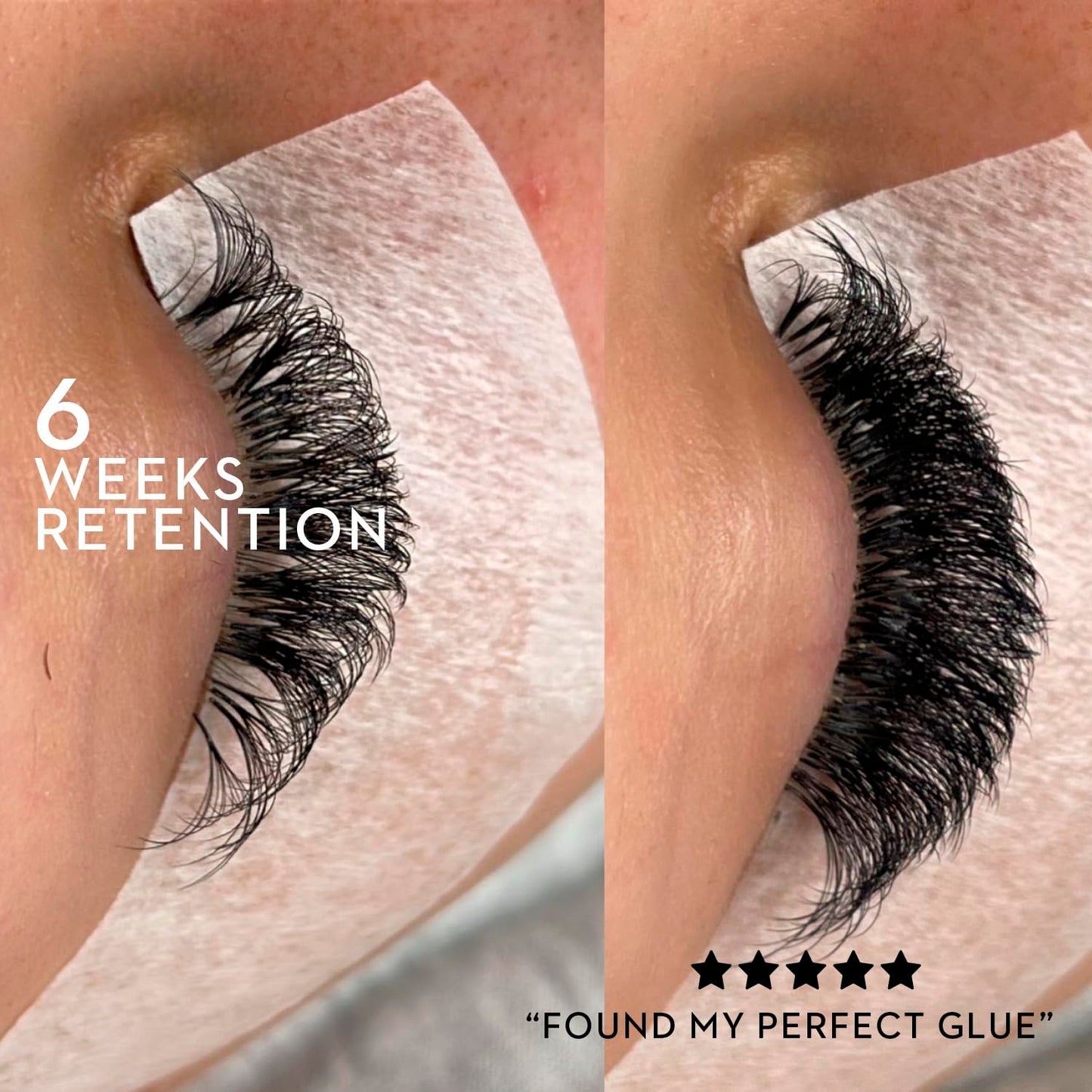 One V Salon Strong Triple Threat Lash Glue – 0.17 oz / 5 ml | 0.5s Dry, 7+ Weeks Retention