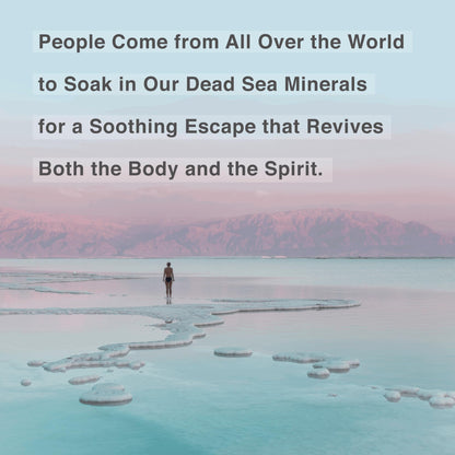 One With Nature 100% Pure Dead Sea Salt Bath – Fragrance Free, 6Pack (2.5oz each) | 21 Minerals