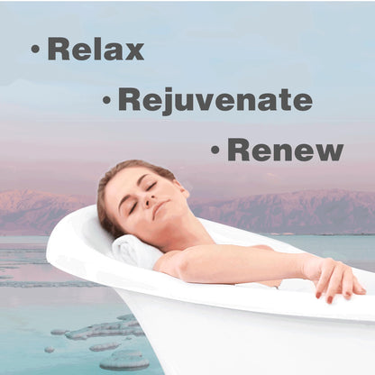 One With Nature Dead Sea Salt Lavender Bath 2.5oz 6-Pack | Mineral-Rich Skin Nourishment
