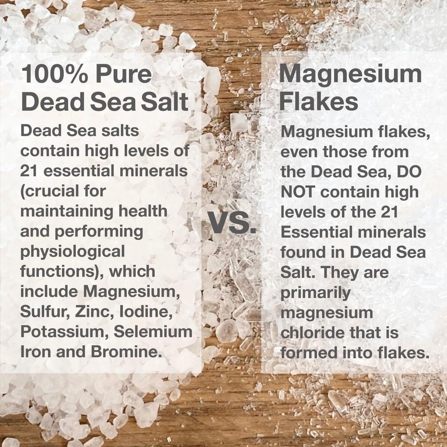 One With Nature Dead Sea Salt Lavender Bath 2.5oz 6-Pack | Mineral-Rich Skin Nourishment