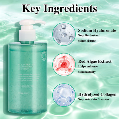 ONRSV Body Hydrator Hyaluronic Acid Serum — Deep Moisture, Fragrance-Free, 386ml