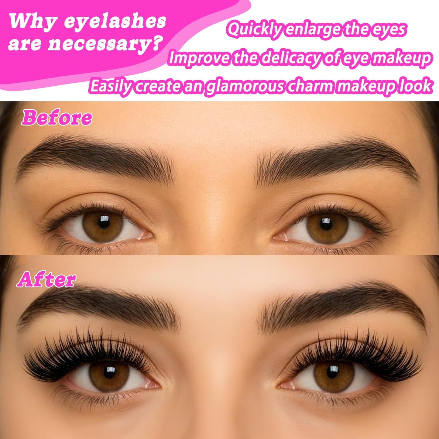 OOPPOO Lash Cluster Eyelashes 80D+100D D-Curl | 10-18mm DIY Volume Clusters (518 Pcs)
